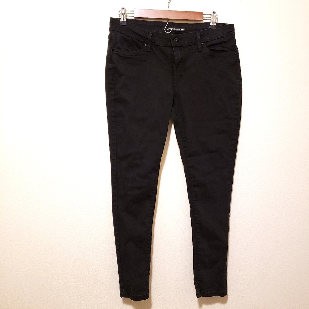 Levi's Black Skinny Jeans Legging fit size 12